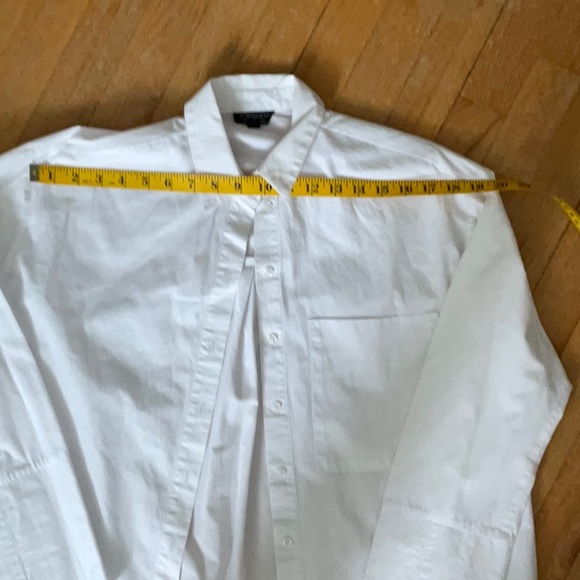 Top Shop Oversized Crisp White Shirt - Picture 6 of 7
